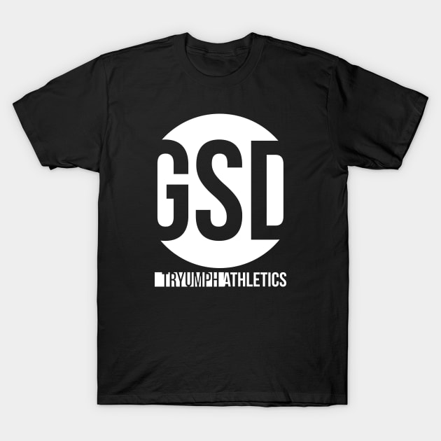 The GSD Tee T-Shirt by tryumphathletics